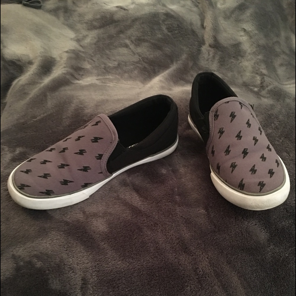 Boys lightening bolt shoes